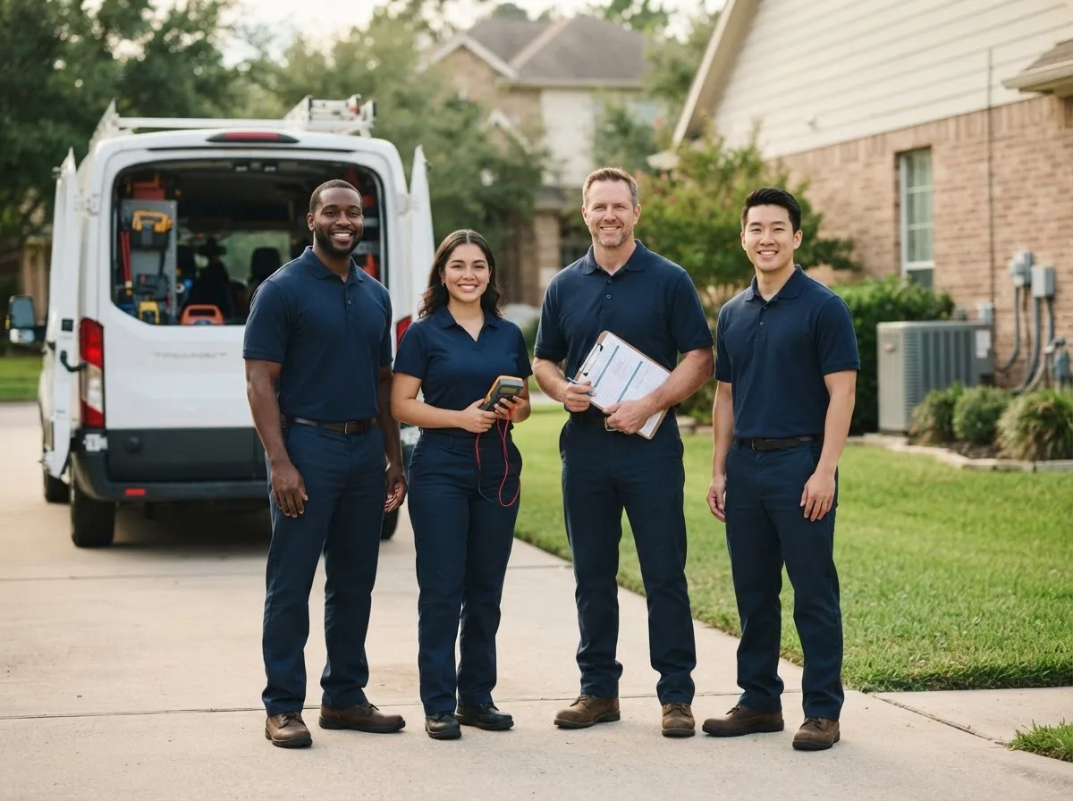 Certified HVAC technician near Bay City, TX